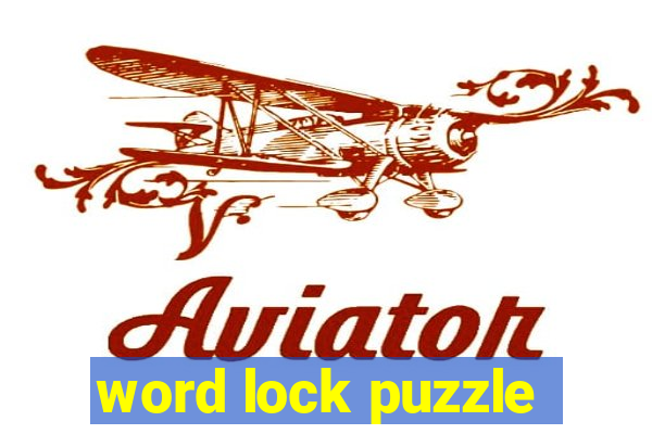 word lock puzzle