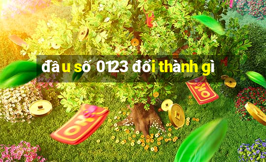 đầu số 0123 đổi thành gì