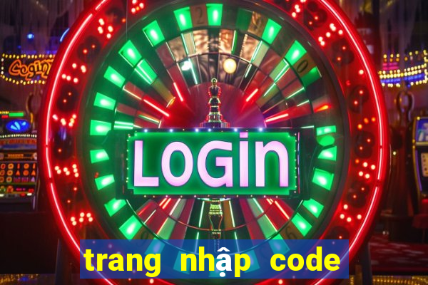 trang nhập code liên quân