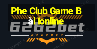 Phe Club Game Bài Ionline