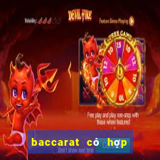 baccarat có hợp pháp không