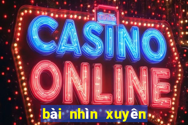 bài nhìn xuyên thấu bằng kính áp tròng