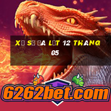 xổ số đà lạt 12 tháng 05