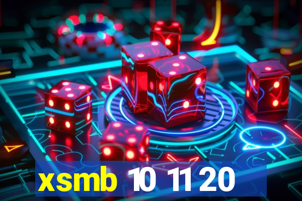 xsmb 10 11 20