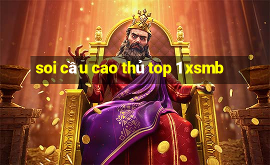 soi cầu cao thủ top 1 xsmb