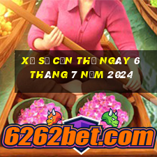 xổ số cần thơ ngày 6 tháng 7 năm 2024