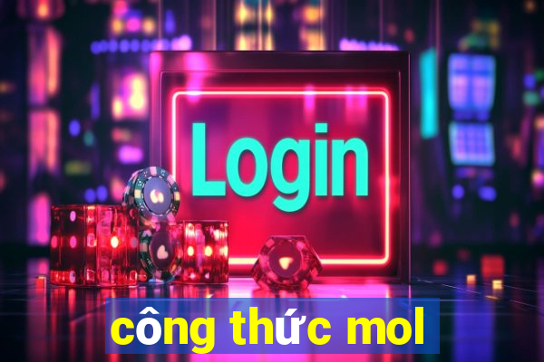 công thức mol