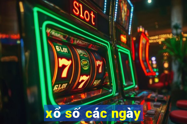 xổ số các ngày