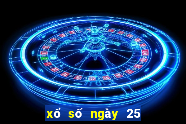 xổ số ngày 25 tháng 04