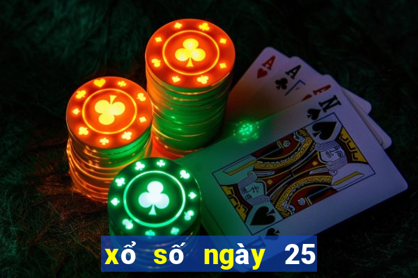 xổ số ngày 25 tháng 04