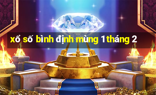 xổ số bình định mùng 1 tháng 2