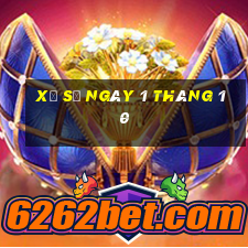 xổ số ngày 1 tháng 10