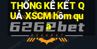 THỐNG KÊ KẾT QUẢ XSCM hôm qua