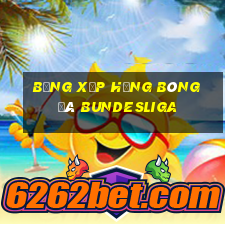 bảng xếp hạng bóng đá bundesliga