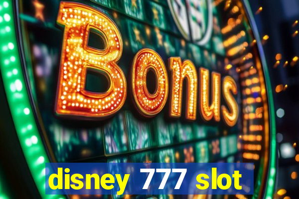 disney 777 slot