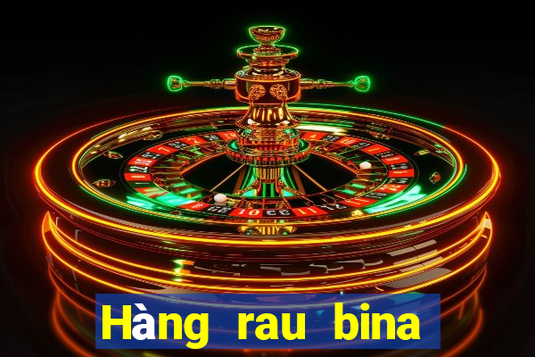 Hàng rau bina trang wed