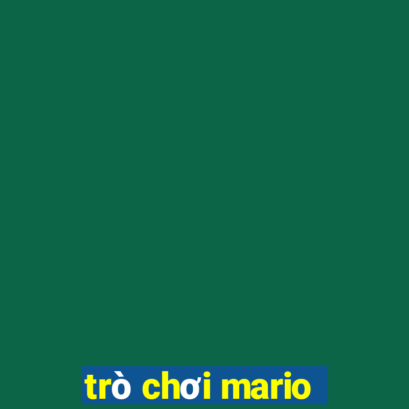 trò chơi mario