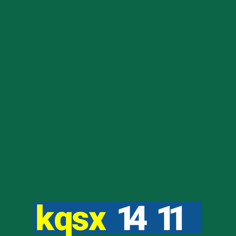 kqsx 14 11