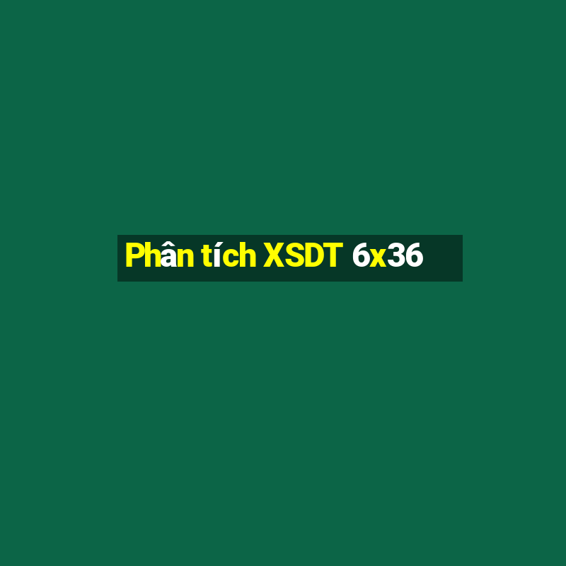 Phân tích XSDT 6x36