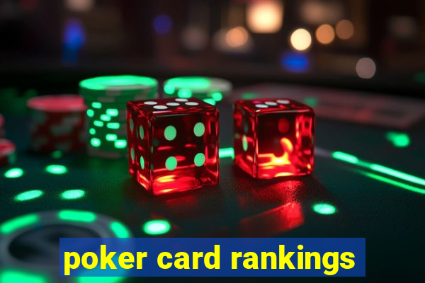 poker card rankings