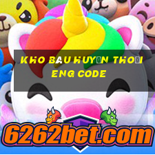 kho báu huyền thoại eng code