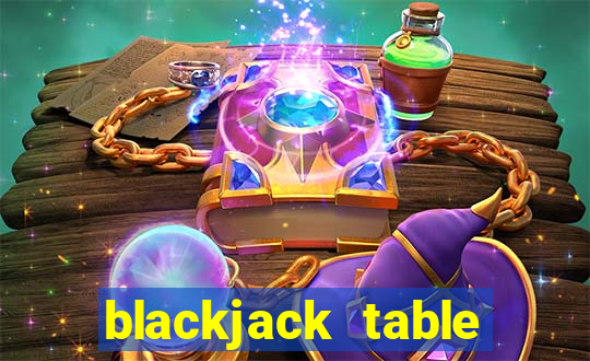 blackjack table plans pdf