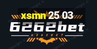 xsmn 25 03