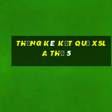 THỐNG KÊ KẾT QUẢ XSLA Thứ 5