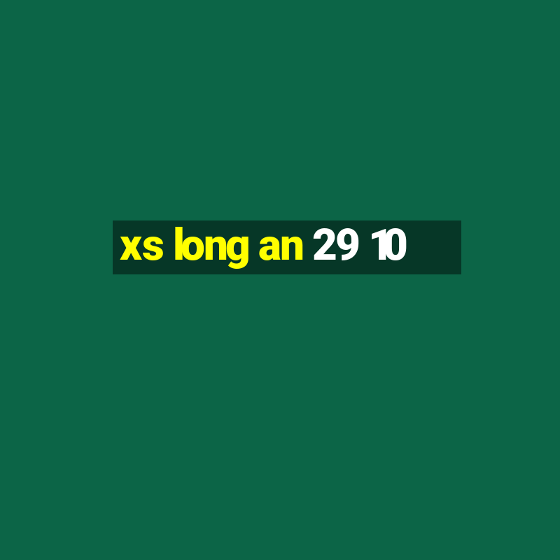 xs long an 29 10