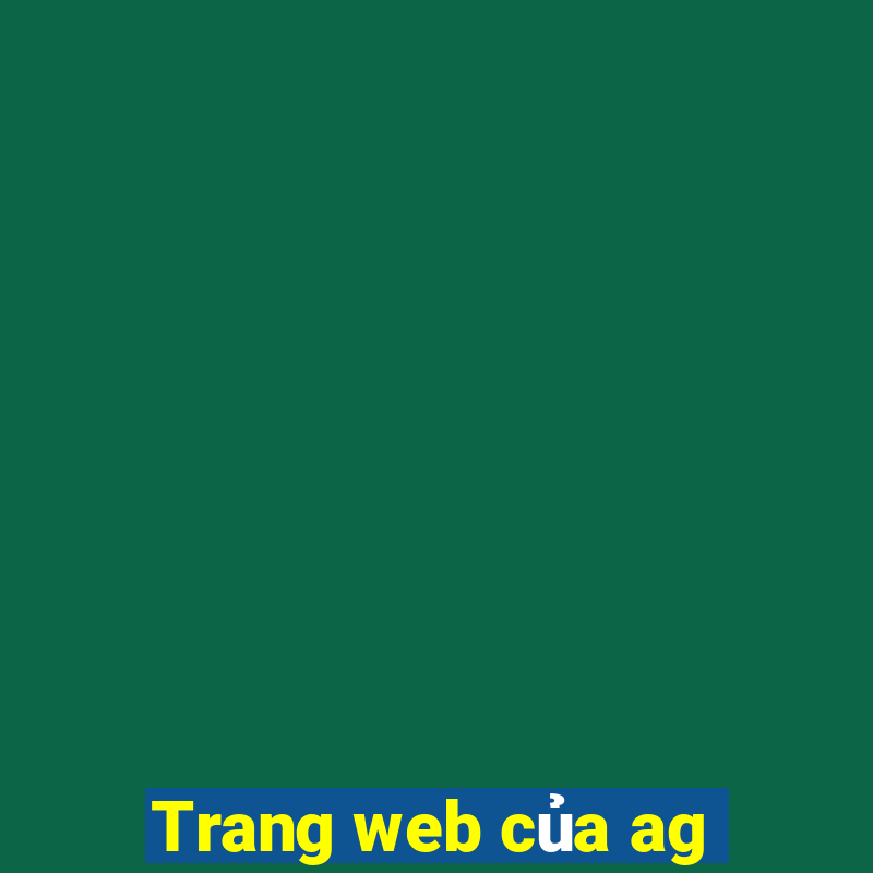 Trang web của ag