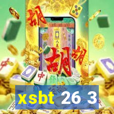 xsbt 26 3