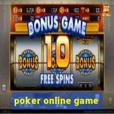 poker online game