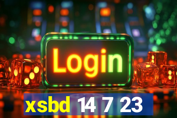 xsbd 14 7 23