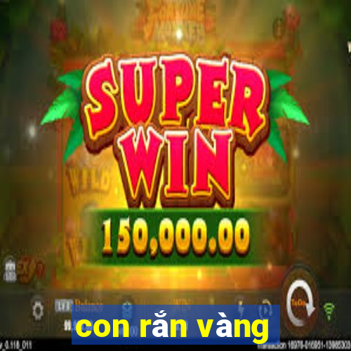 con rắn vàng