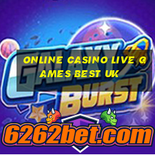 online casino live games best uk