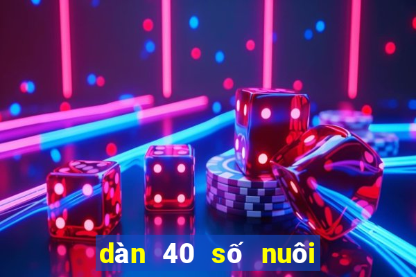 dàn 40 số nuôi trong ngày