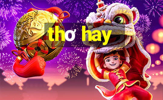 thơ hay