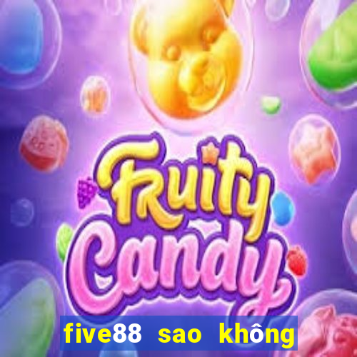 five88 sao không vào được