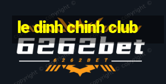 le dinh chinh club