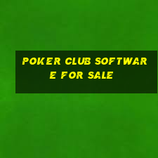 poker club software for sale