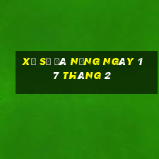 xổ số đà nẵng ngày 17 tháng 2