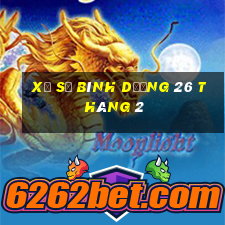 xổ số bình dương 26 tháng 2