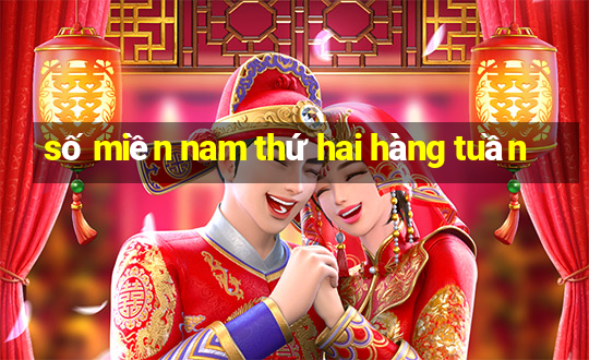 số miền nam thứ hai hàng tuần