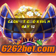 Cách đặt cược XSVL ngày 12