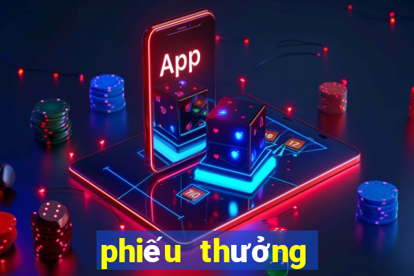 phiếu thưởng vé số