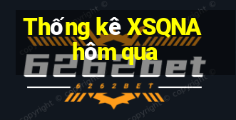 Thống kê XSQNA hôm qua