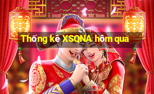 Thống kê XSQNA hôm qua