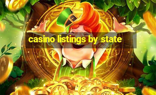 casino listings by state