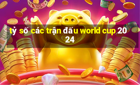 tỷ số các trận đấu world cup 2024