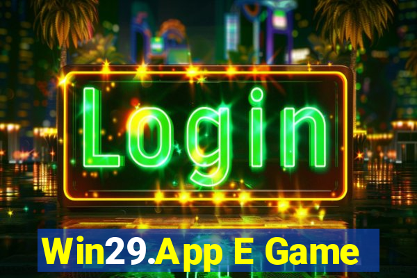 Win29.App E Game